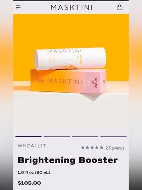 MASKTINI WHOA! LIT Brightening Booster